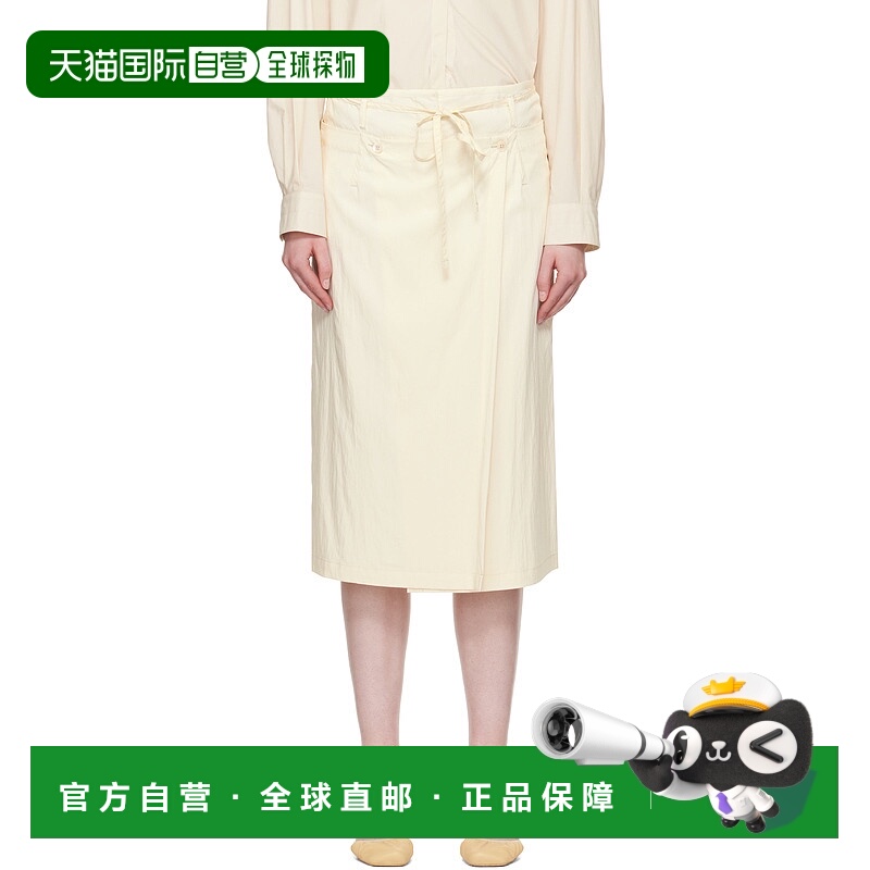 1h可退 潮奢 Lemaire 女士 灰白色 Convertible 半身裙 SK1045LF1