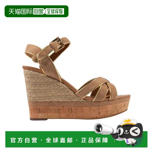 ASH 女士休闲鞋 HAVANABISCHAMOIS AW2021 棕色 徽标坡跟鞋