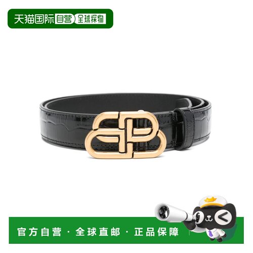BALENCIAGA 女士腰带 5816901LR0B1000 AW2024巴【付后1h可退】