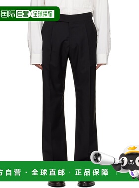 1h可退 潮奢 Paul Smith 保罗 史密斯 男士 黑色 Single-Pleat Wo