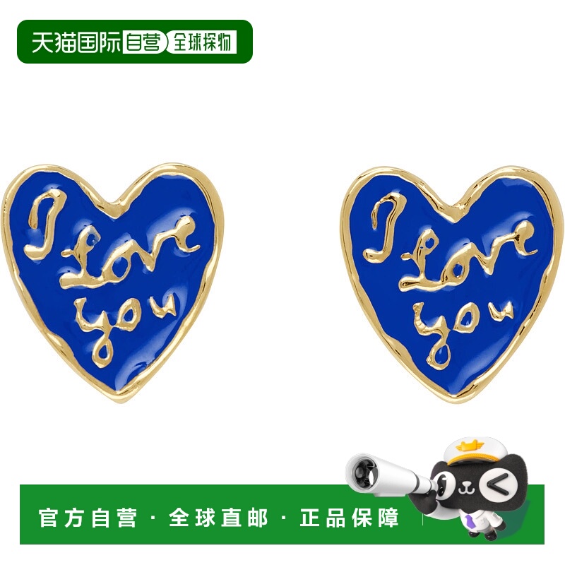 1h可退 潮奢 Chopova Lowena 女士 金色 Lover 耳钉 6574