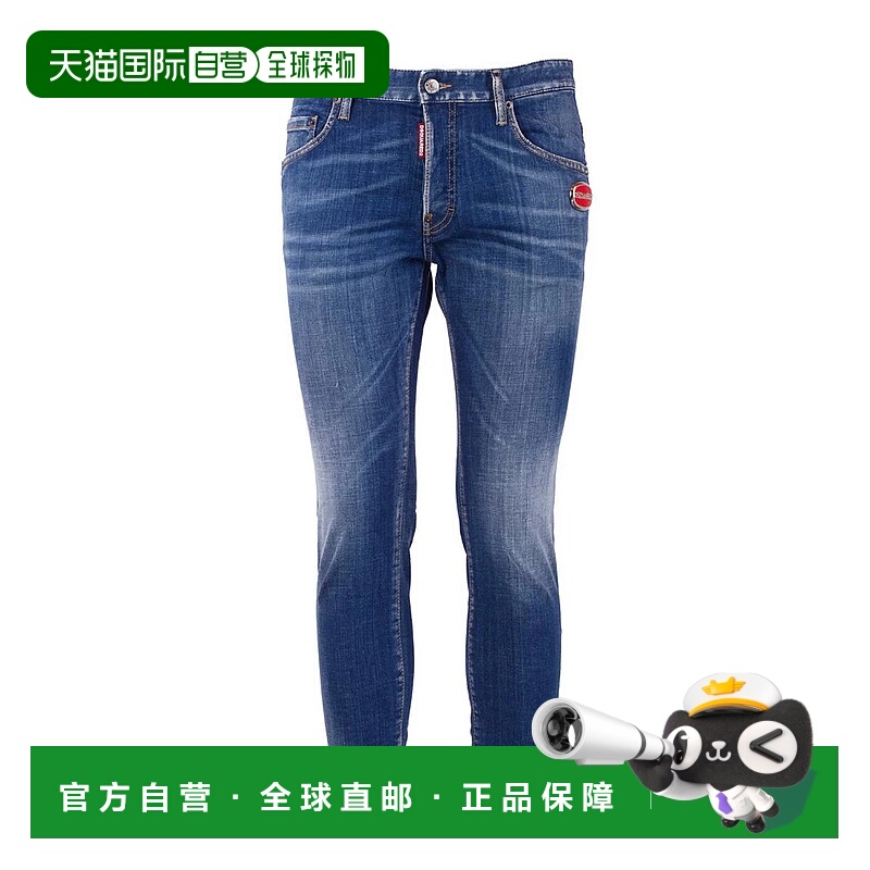DSQUARED2男士牛仔裤S74LB1471S30342470-19直筒裤