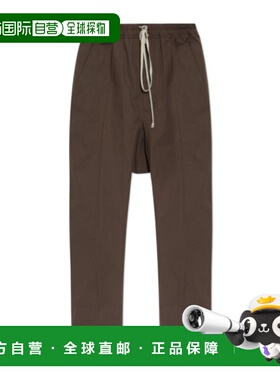 RICK OWENS 男士休闲裤 RU01F2380TE78 SS2026 棕色