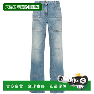 SS2024直筒裤 PALM PWYA034S24DEN0014040 女士牛仔裤 ANGELS