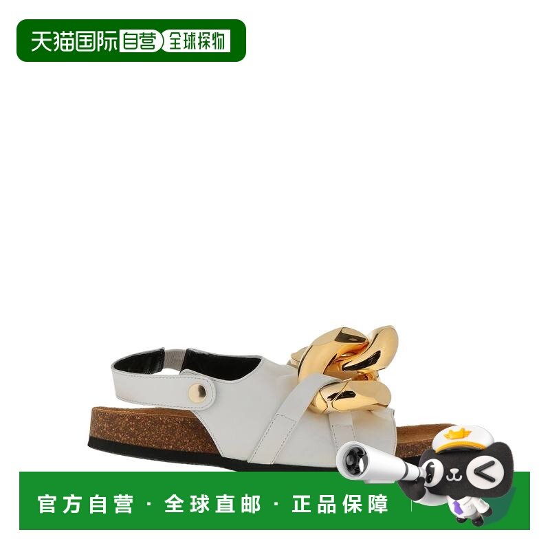 1h可退 潮奢 J.W. Anderson 女士 凉鞋 white白色 舒适时尚,女鞋,时装凉鞋,淘宝优惠券,粉丝福利购,淘宝优惠卷