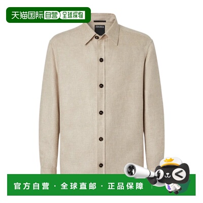 1h可退 Z ZEGNA 男士衬衫 UHV75A3SOT52N03 SS2026 花色 纽扣衬衫