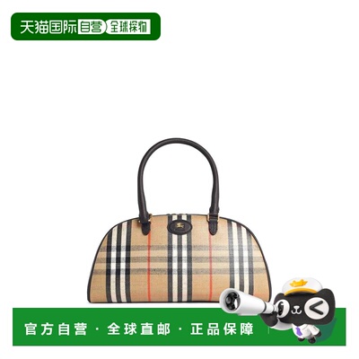 BURBERRY 女士手提包 8117522 SS2026 卡其色 Bowling Highlands