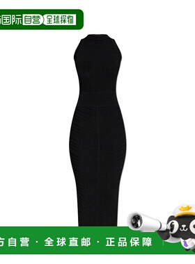 BALMAIN 女士连衣裙 EF0RI055KI420PA SS2025 黑色 Fitted dress