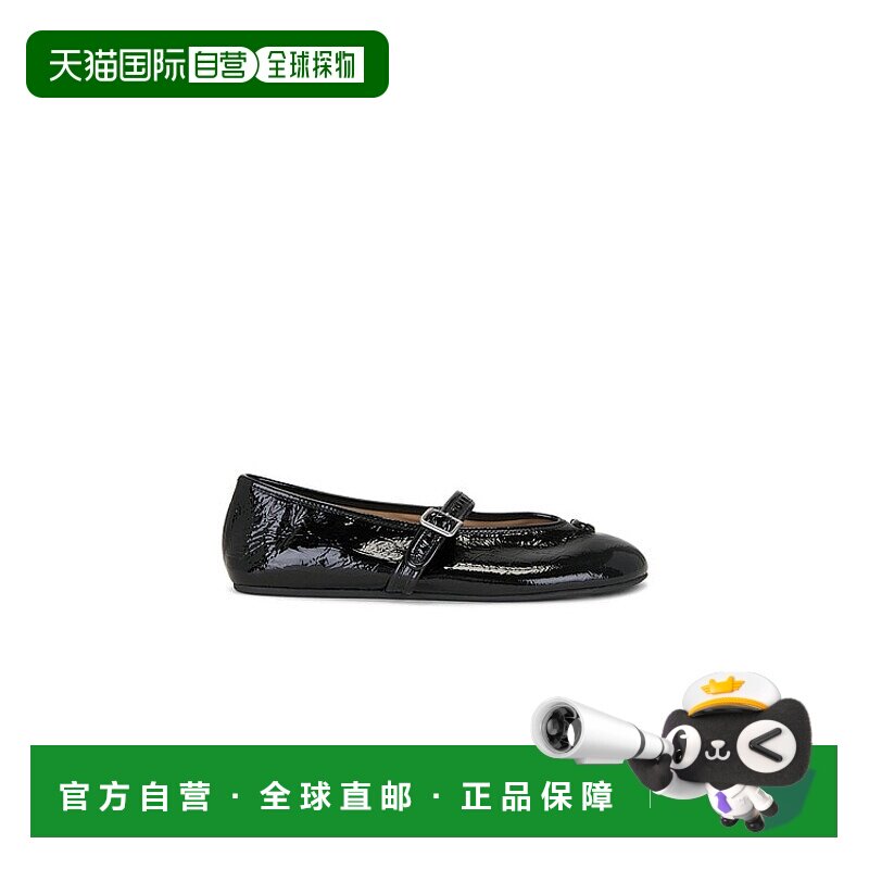 1h可退 潮奢 Coach 蔻驰 女士 C 雕刻柔软玛丽珍鞋靴 CBO90BLK