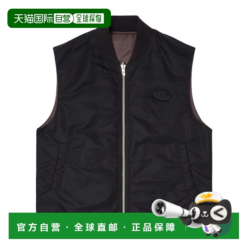 DIESEL 男士马甲 A201170HCAS9XX SS2026 黑色 Diesel Jackets