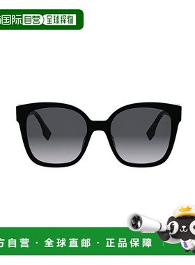 FENDI 女士太阳镜 FE40186I01B AW2025 黑色 1OPG5CI0A