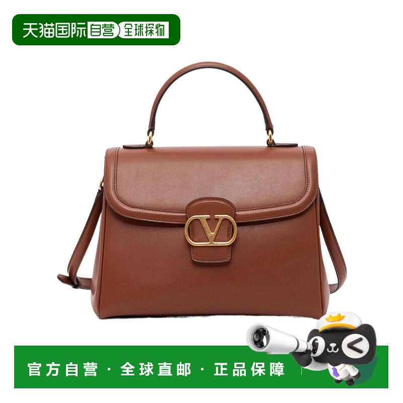 1h可退 VALENTINO 女士斜挎包 WB0R87SRSN58 AW2025 棕色 徽标单