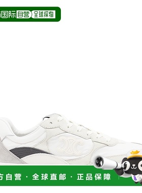 CELINE 女士运动鞋 364075177C01BC SS2025 白色 系带低帮休闲鞋