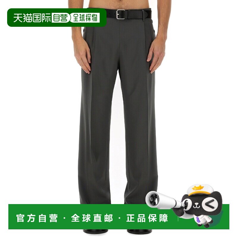 MOSCHINO 男士休闲裤 030202170499 SS2025 灰色 Pants图片