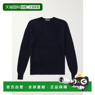 婴儿羊驼毛毛衣 1h可退 男士 AURALEE A24AP02AKNAVY 潮奢