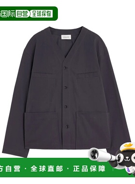 LEMAIRE 男士外套 OV1011LF1352BK980 SS2025 黑色