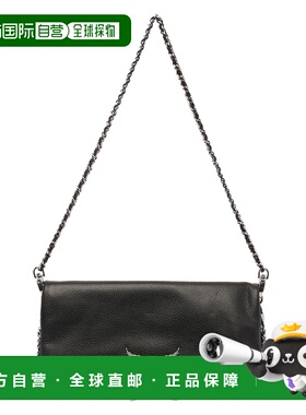 ZADIG & VOLTAIRE 女士单肩包 LWBA00001001 CO 黑色