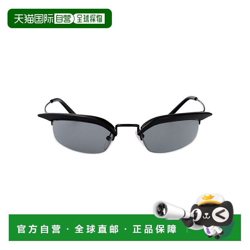 1h可退 PRADA 女士太阳镜 0PRB50S1AB3C2 SS2025 灰色 0PR B50S