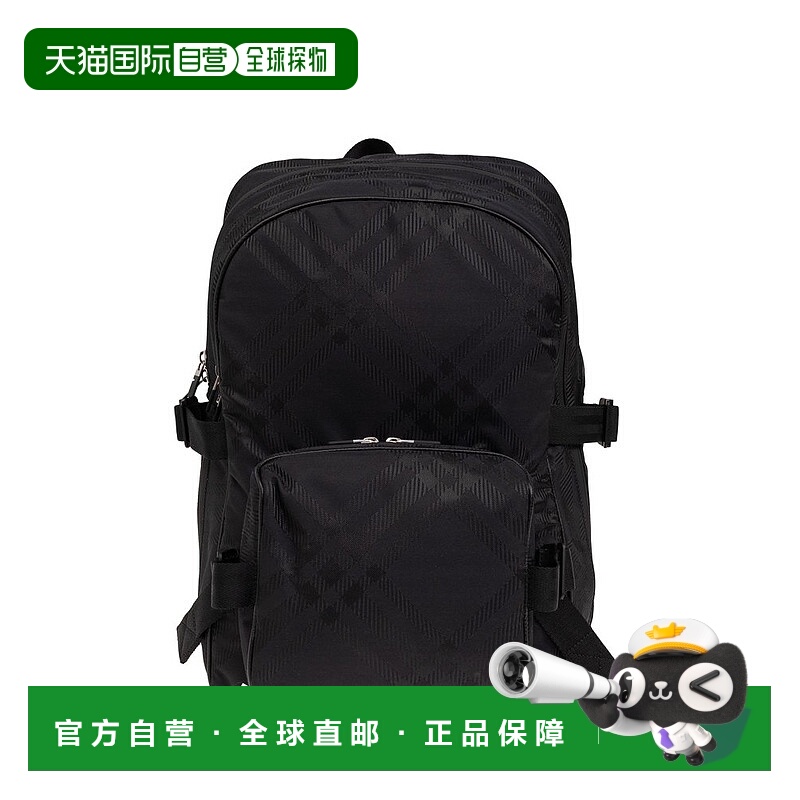 1h可退 潮奢 Burberry 巴宝莉 男士 格纹提花双肩包 8080840