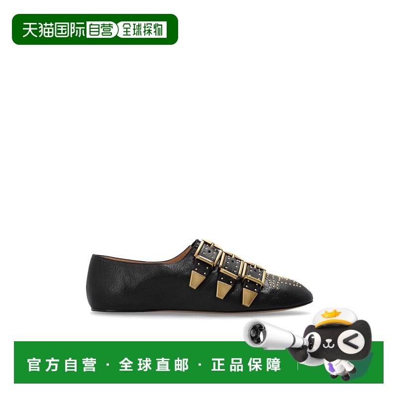 1h可退 CHLOÉ 女士芭蕾乐福鞋 CH26S16YUR001 SS2026 黑色