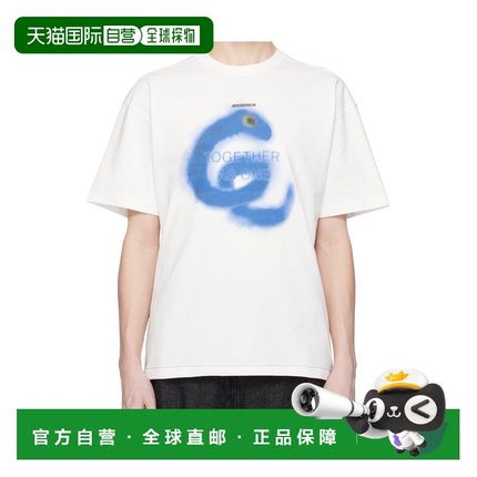 Ader Error 男士T恤 BO01SSTS0107OWOFFWHITE SS2025