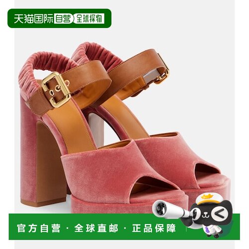 Chloe蔻依Aria 95女士高跟鞋凉鞋单鞋