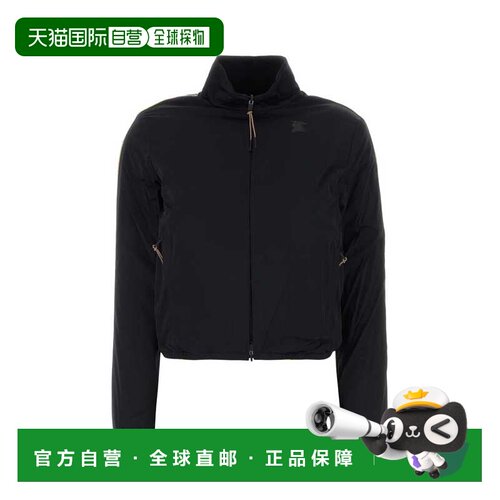 BURBERRY 女士外套 8119647A1189 SS2026 黑色 Black stretch nyl