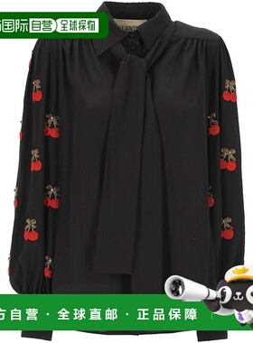 VALENTINO 女士衬衫 7B3AB7W521BCUE AW2025 黑色