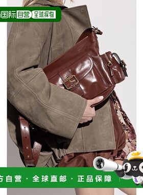 CHLOÉ 女士手提包 CHC24AS533N8360 SS2025 酒红色 Handbag Camer