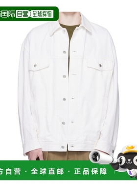 A.P.C. 男士夹克 COGZVH02913AAC AW2025 白色 翻领长袖休闲夹克