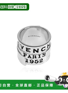 GIVENCHY 女士戒指 BF30LZF003723 AW2025 银色 Ring with engrav