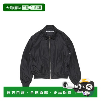 1h可退 ACNE STUDIOS 男士夹克 B90866900 SS2026 黑色 长袖休闲