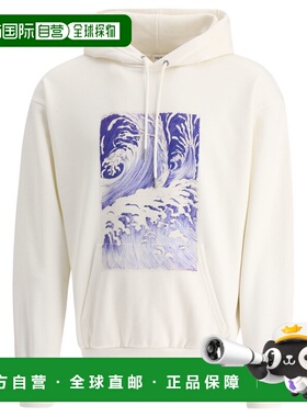 CELINE 男士卫衣 2Y83B670Q01TB AW2023 白色 Printed hoodie