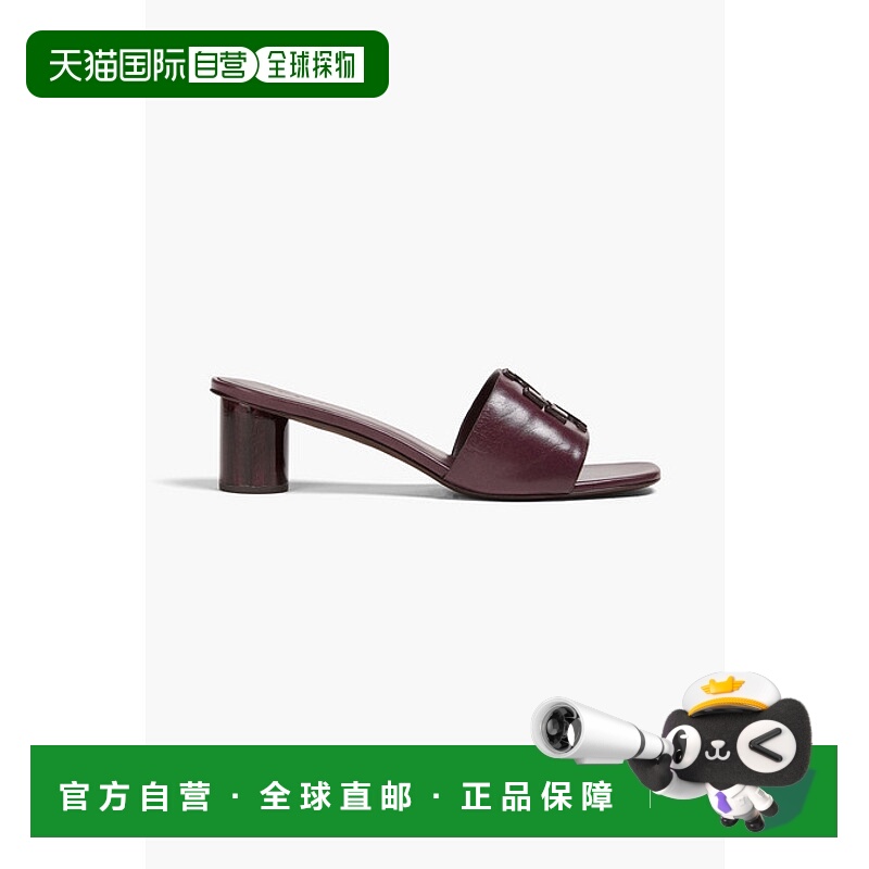 1h可退 潮奢 Tory Burch 托里 伯奇 女士 Ines 压纹皮质凉拖 1497