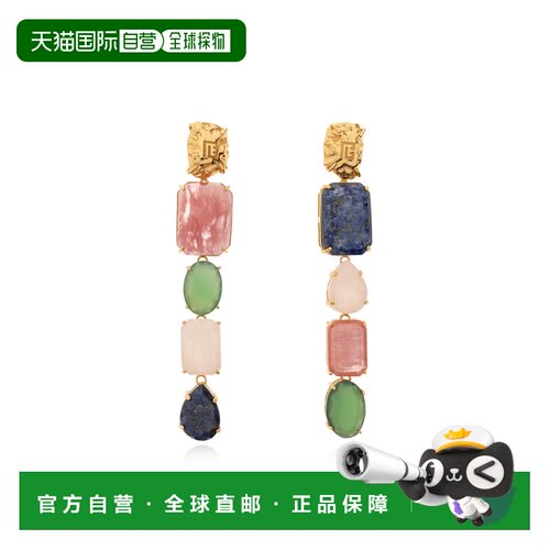 BALMAIN 女士耳饰 GN0XK623MBOEAAA SS2026 金色 Clip-on earring