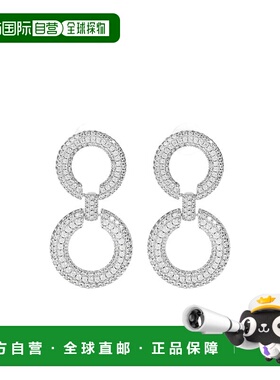 1h可退 SELF-PORTRAIT 女士耳饰 AW25619EASLSILVER AW2025耳环