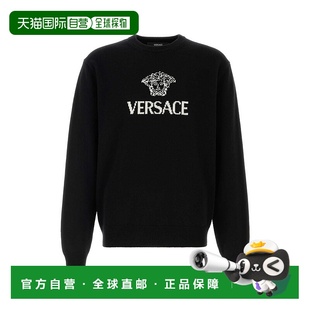 SS2026 VERSACE 10218021A170271B000 卫衣 黑色 男士