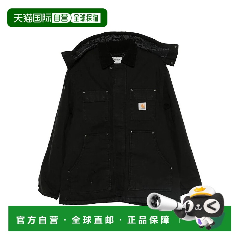 1h可退 CARHARTT WIP 男士夹克 I03561600E06 AW2025 黑色