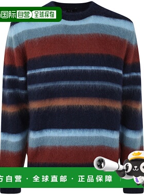 1h可退 ETRO 男士衬衫 1N93096780200 AW2023 蓝色 CREW NECK SWE