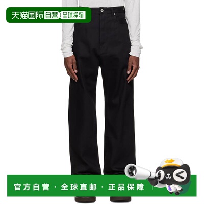 潮奢 rick owens 瑞克 欧文斯 DRKSHDW 男士 黑色 Temple Strobe