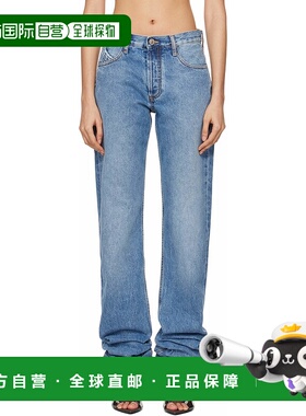 1h可退 潮奢 The Attico 女士 蓝色 Long 牛仔裤 250WCP00214DDD0