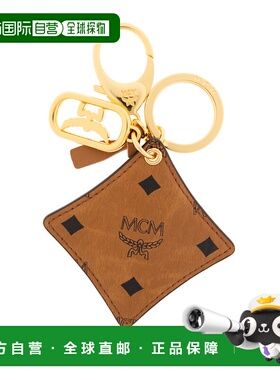 MCM 男士钥匙扣 MXZFATA100CO AW2025 棕色 Keychain