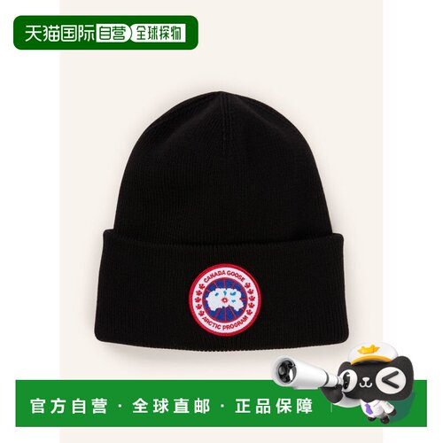 CANADA GOOSE 男士帽子 100084053413003 CO 黑色 Beanie