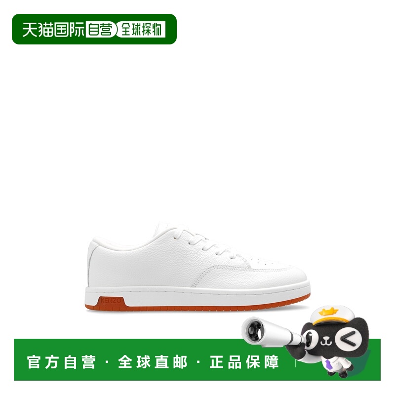 1h可退 KENZO 男士运动鞋 FD65SN061L5302 SS2025 白色 Leather s