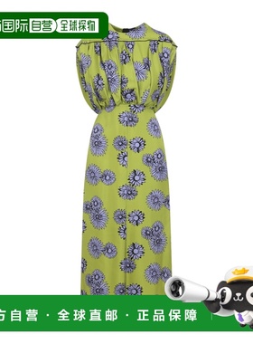1h可退 潮奢 Lanvin 朗雯 女士 印花垂领连衣裙 RWDR00416273P26