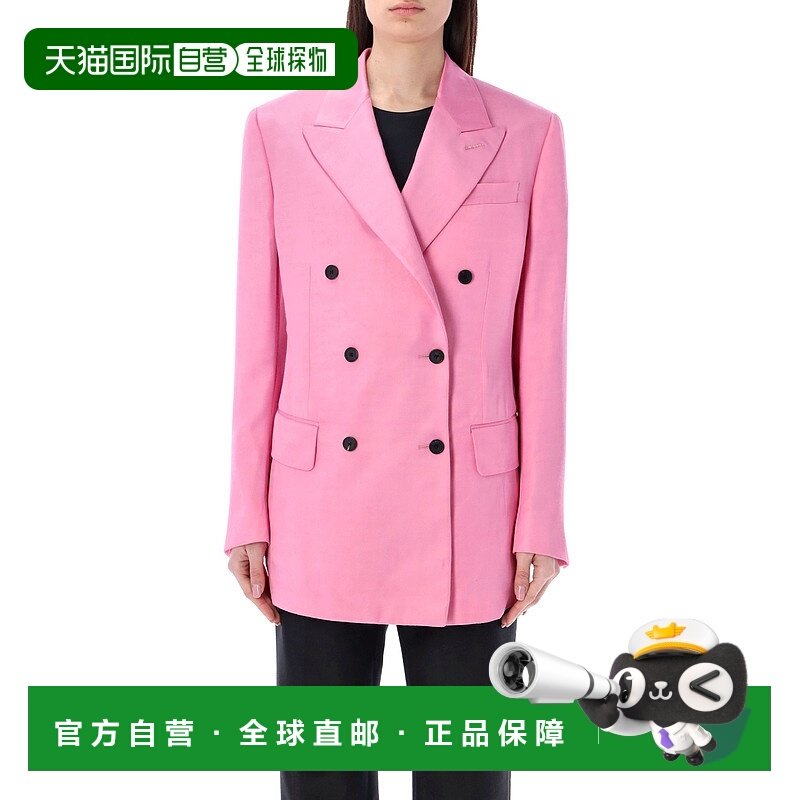 1h可退 TOM FORD 女士夹克 GI2915FAX1016DP152 SS2023 粉红色