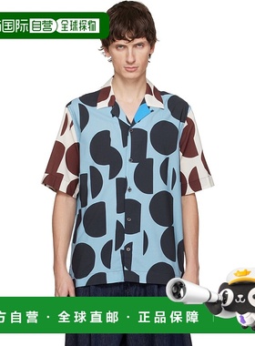1h可退 潮奢 Paul Smith 保罗 史密斯 男士 蓝色 Cut-Up Dots Pri