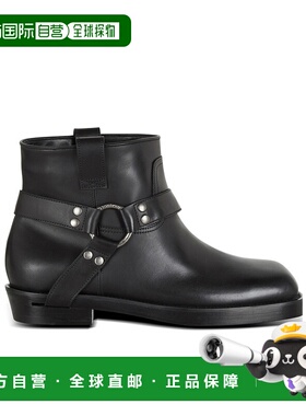 BALMAIN 男士靴子 FM1TE365LVIT0PA AW2025 黑色 Leather shoes