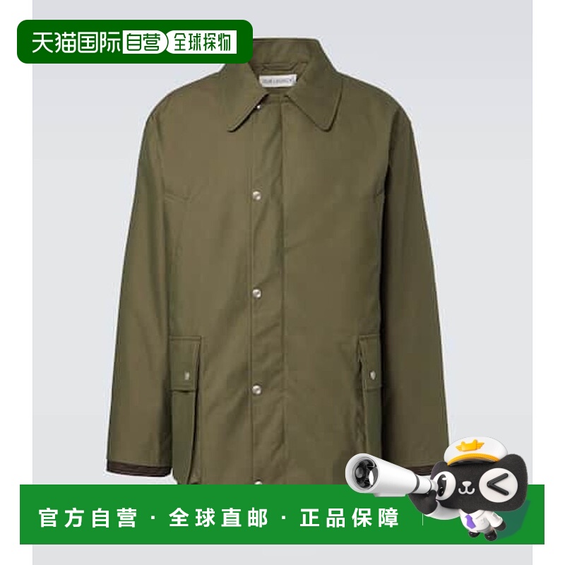 1h可退 潮奢 Our Legacy 男士 Hunter 棉混纺帆布夹克