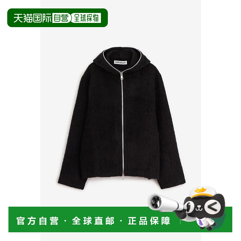 1h可退 OUR LEGACY 男士针织衫 115900M4243FBH AW2024 黑色